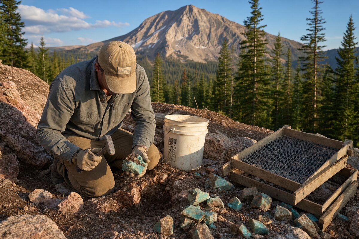 How to Actually Collect Amazonite + Smoky Quartz in the Crystal Peak District