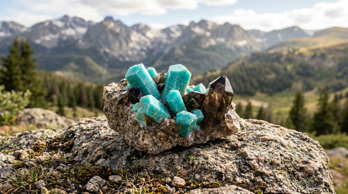 Lake George's Amazonite + Smoky Quartz: Why the Crystal Peak District Produces World-Class Specimens